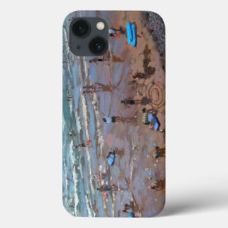 iPhone 13 Coque Cercles dans le Sand Sidmouth 2007