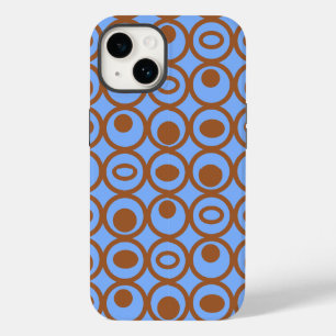 Coque Pour iPhone 14 Cercles en cercles