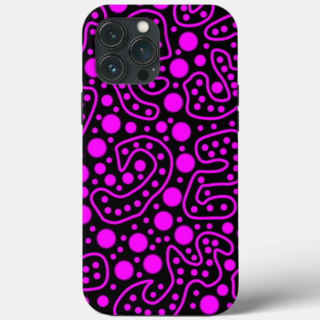 Coques Case-Mate iPhone Cercles Et Lignes Coque-coque iphone (Verso)