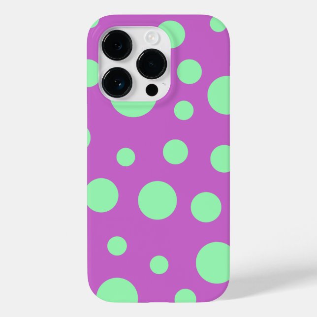 Coques Case-Mate iPhone Cercles et points personnalisables (Verso)