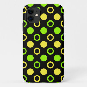 Etui iPhone Case-Mate Cercles et Pois de citron et de citron vert par ST