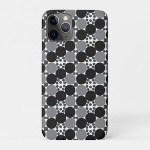 Case-Mate iPhone Case Cercles Monochromes : Noir Abstrait Blanc Et Gris,