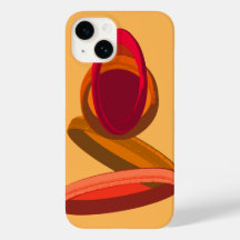 Cercles triples Abstraits chauds ・ Minimalistes mo