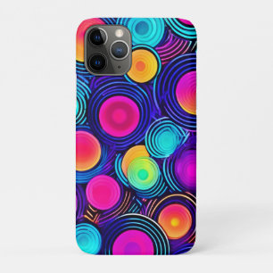 Case-Mate iPhone Case Cercles vibrants de l'énergie Abstraite