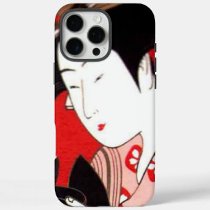 iPhone 16 Pro Max Case Cérémonie de service du thé par une dame japonaise