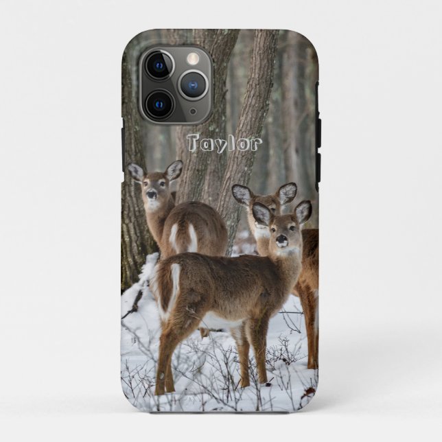 Coques Case-Mate iPhone Cerf d'hiver (Dos)
