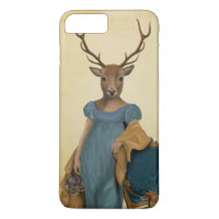 Cerf En Robe Bleue 2