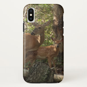 Case-Mate iPhone Case Cerf et bébé cerf au parc national de Shenandoah