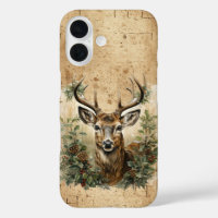 Cerf majestueux avec cornes Forêts Nature