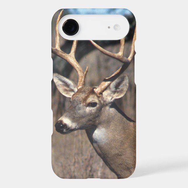 Coques Case-Mate iPhone Cerfs communs Blanc-Coupés la queue - couverture (Verso)