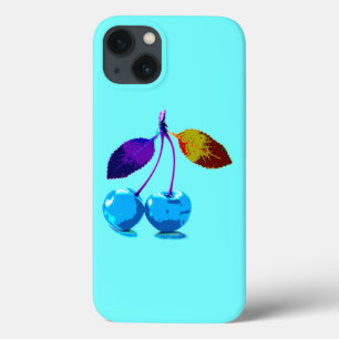 Case-Mate iPhone Case Cerises bleues vives