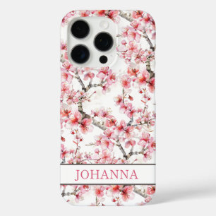 Coques iPhone 16 Pro Cerisiers Sakura Japonais