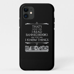 Case-Mate iPhone Case C'est ce que je fais Lire des livres interdits