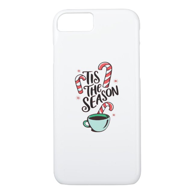 Coques Case-Mate iPhone C'Est La Saison Pepperment Chocolat Chaud Chocolat (Dos)