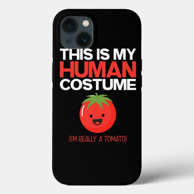 Coques Case-Mate iPhone C'Est Mon Costume Humain Je Suis Vraiment Une Toma (Verso)