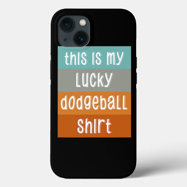 Coques Case-Mate iPhone C'Est Mon Lucky Dodgeball (Verso)