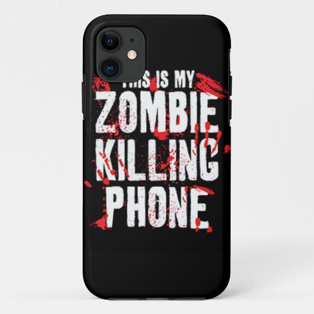 Coques Case-Mate iPhone C'est mon zombi que le téléphone de massacre (Dos)