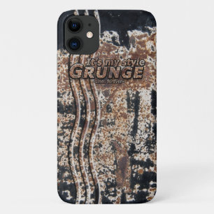 Coque iPhone 11 C'est My Style GRUNGE Rusty Letters