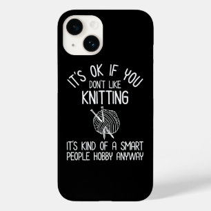 Coque Pour iPhone 14 C'est OK si vous n'aimez pas tricoter