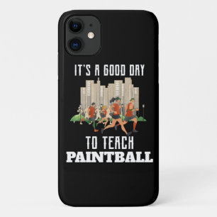 Case-Mate iPhone Case C'est un bon jour pour enseigner le paintball