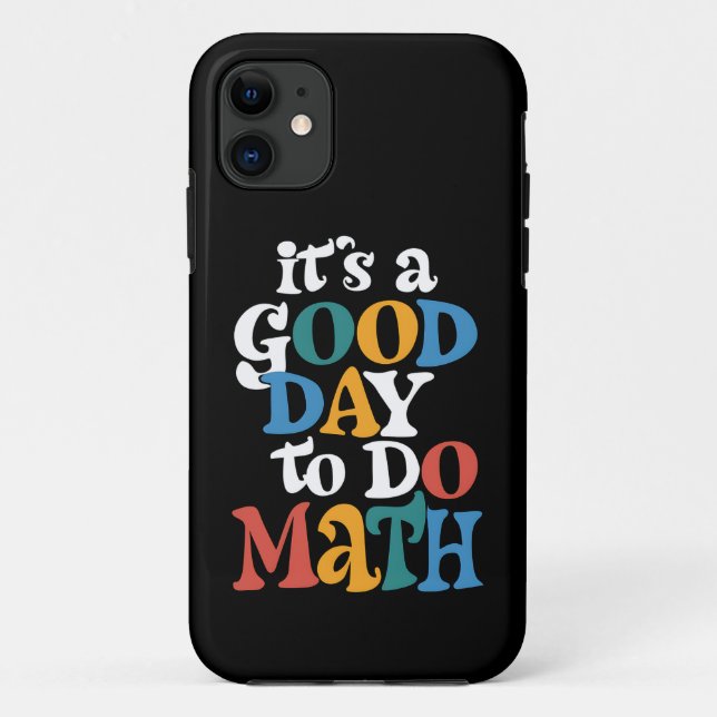 Coques Case-Mate iPhone C'est un bon jour pour faire des mathématiques ens (Dos)
