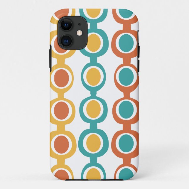 Coques Case-Mate iPhone Chaîne moderne du milieu du siècle (Dos)