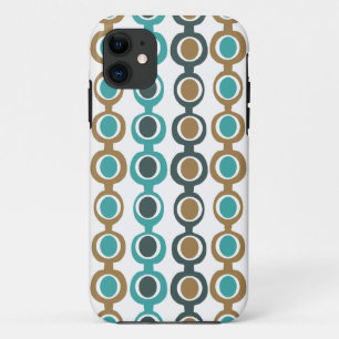 Case-Mate iPhone Case Chaîne moderne du milieu du siècle plus sombre