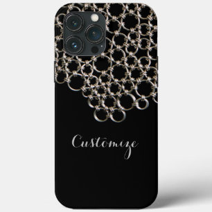 Case-Mate iPhone Case Chaîne noire personnalisée