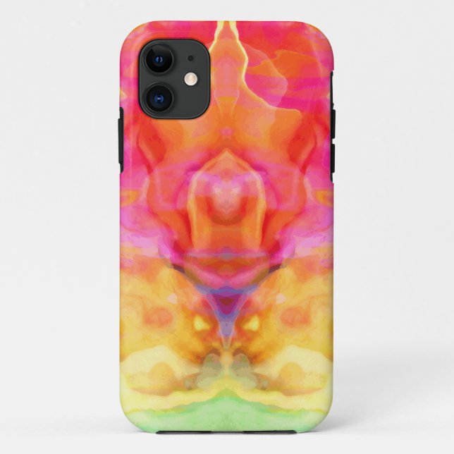 Coques Case-Mate iPhone Chakra Abstraite d'une femme (Dos)