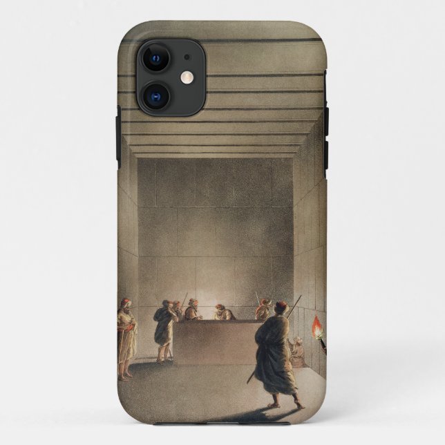 Coques Case-Mate iPhone Chambre et sarcophage dans la grande pyramide du (Dos)