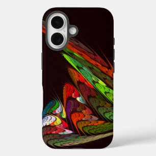 Coque Pour iPhone 16 Chameleon Art Abstrait