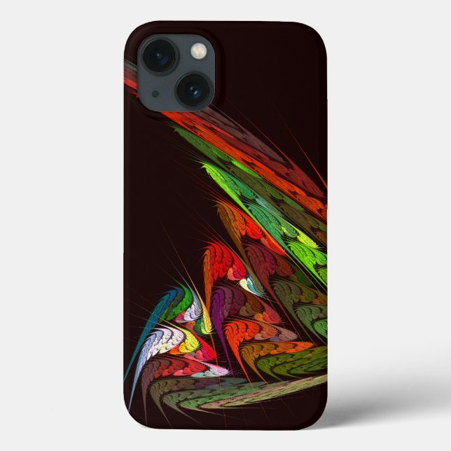 Coques Case-Mate iPhone Chameleon Art Abstrait (Verso)