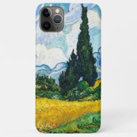 Champ de blé avec cyprès de Vincent Van Gogh