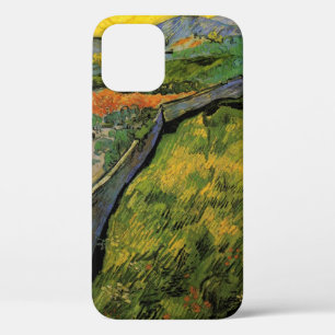 Coque iPhone 12 Champ de blé de printemps, lever de soleil par Vin