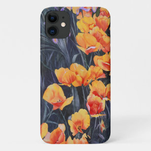 Case-Mate iPhone Case Champ de pavot Peinture impressionniste colorée