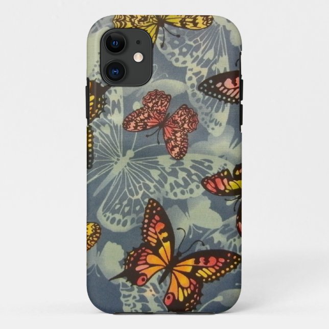 Coques Case-Mate iPhone Champ des papillons (Dos)