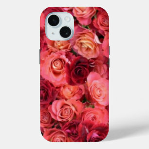COQUE POUR iPhone 15 CHAMP ROSE ROSE ROSE ROSE ROSE ROSE ROSE
