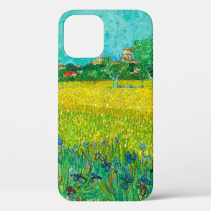 Case-Mate iPhone Case Champ Van Gogh avec Irises près d'Arles