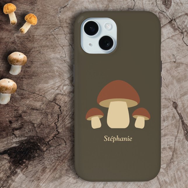 Coques Case-Mate iPhone Champagne (Mushroom Phone Case)