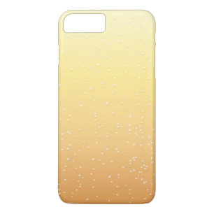Coque iPhone 7 Plus Champagne avec petites bulles Art Arrière - plan