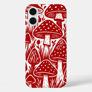 Coques iPhone 16 Plus Champignons