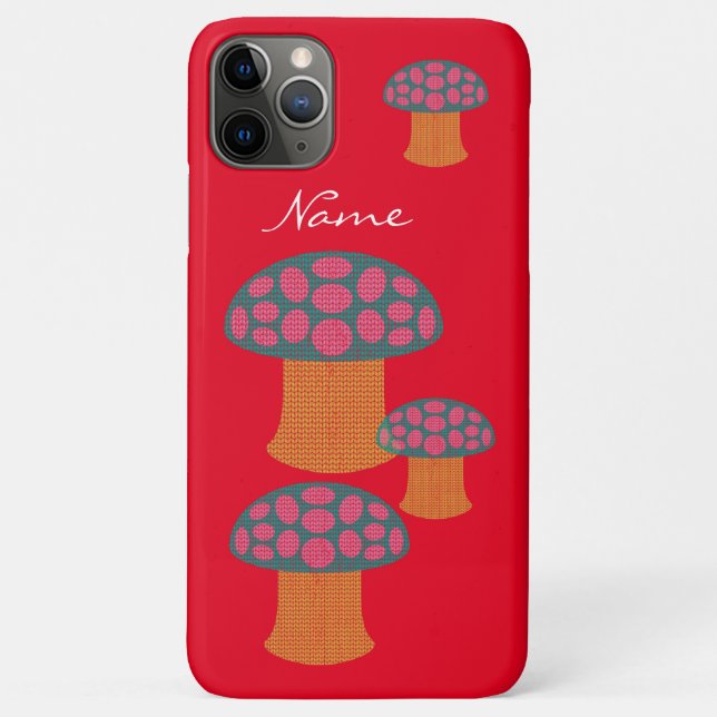 Coques Case-Mate iPhone Champignons Amanita Rouge Thunder_Cove (Dos)