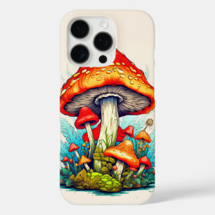 Coques iPhone 16 Pro Champignons de forêt sauvage en germination
