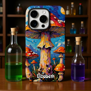 Coques iPhone 16 Pro Champignons de montagne Vista