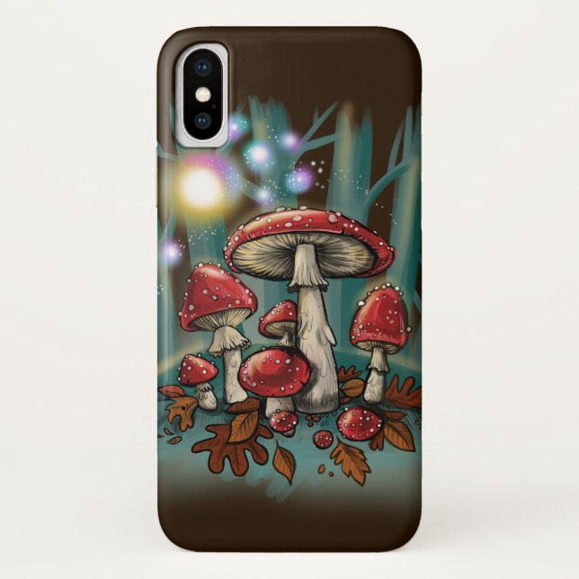 Coques Case-Mate iPhone Champignons des tabourets~ iphone (Dos)