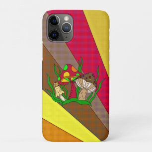 Case-Mate iPhone Case Champignons rétro Couleurs Vintages Pop Art