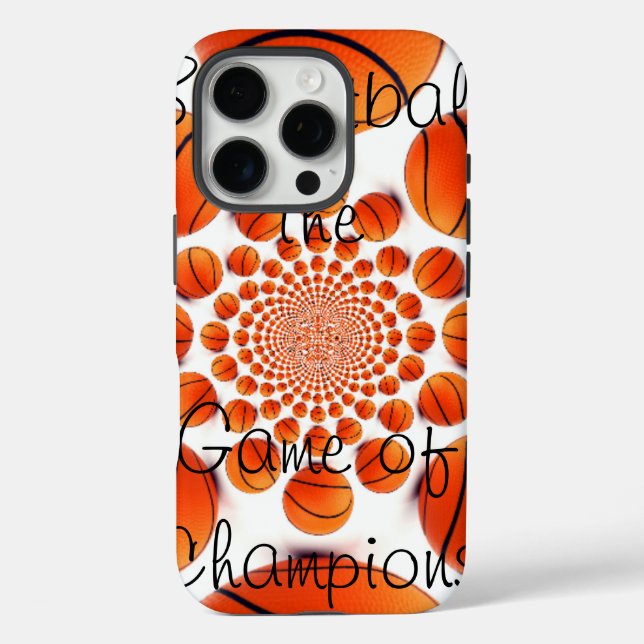 Coques Case-Mate iPhone Champion Court Vision : Basketball Jeu des Champs (Verso)