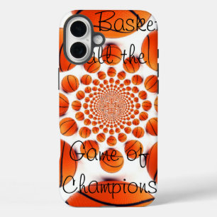 Coques iPhone 16 Plus Champion Court Vision : Basketball Jeu des Champs