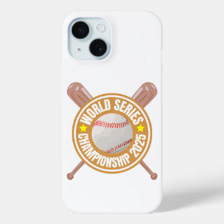 Coque Pour iPhone 15 Championnat du monde des séries 2025 Tee