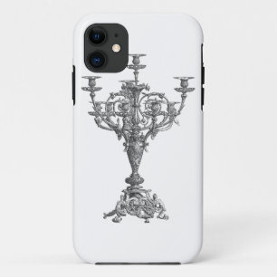 Case-Mate iPhone Case chandelier à bougies dessin au trait
